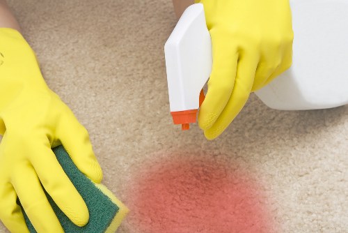 Professional hard floor cleaning in a Bayswater home entryway