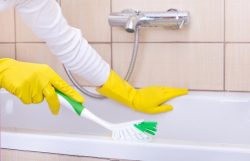 Detailed end of lease cleaning in a Bayswater bathroom