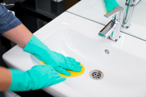 Detailed kitchen and bathroom cleaning in a Bayswater property
