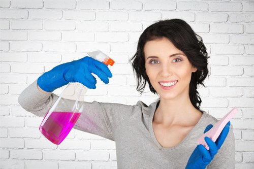 Local Bayswater cleaner maintaining a tidy residential property